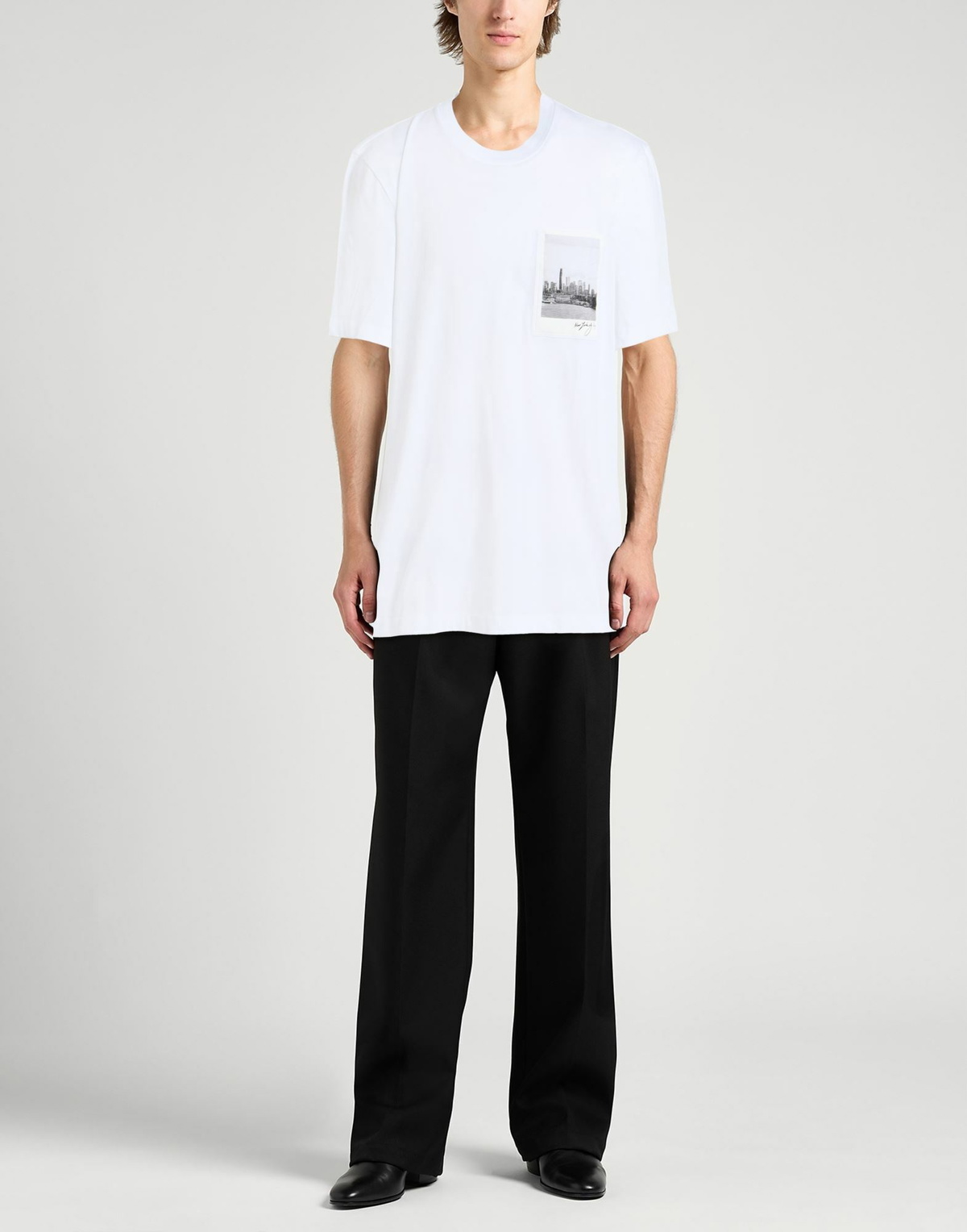 Helmut Lang Mens T-shirt in White