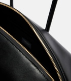 DeMellier Stockholm Large suede top-handle bag