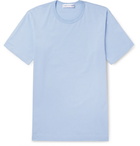 Comme des Garçons SHIRT - Cotton-Jersey T-Shirt - Blue