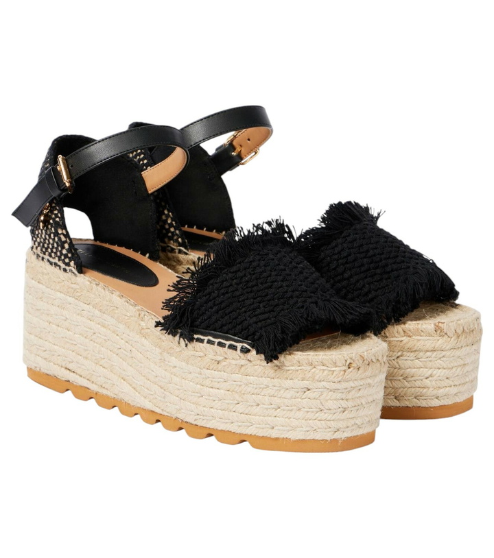 Photo: Stella McCartney Gaia platform espadrille sandals