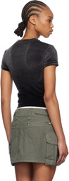alexanderwang.t Black Faded Baby T-shirt