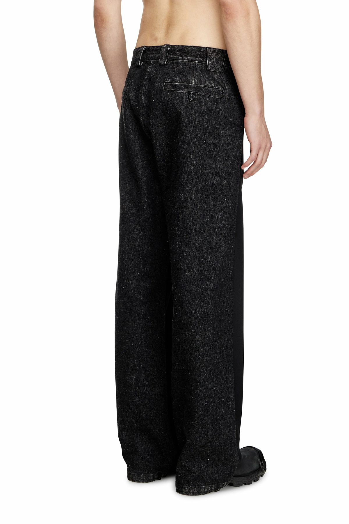 HYBRID RIB DENIM PANTS