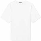 Acne Studios Exford Face T-Shirt in Optic White