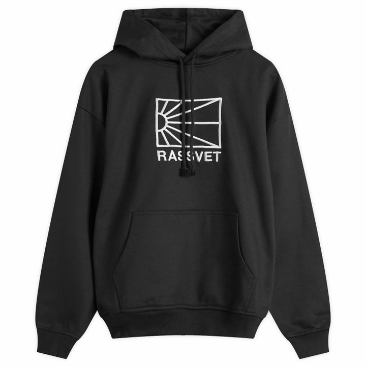Photo: RASSVET Men's Logo Hoodie in Black