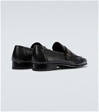 Tom Ford - Leather York Chain loafers