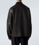 The Row Mount leather jacket