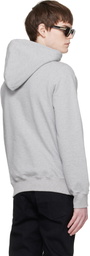 Lanvin Gray 'Lanvin Ribbon' Hoodie