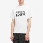 Aries Men's J'adore T-Shirt in White