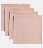 Once Milano Set of 4 linen napkins