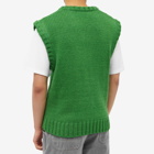 ICECREAM Men's Knitted Vest in Green