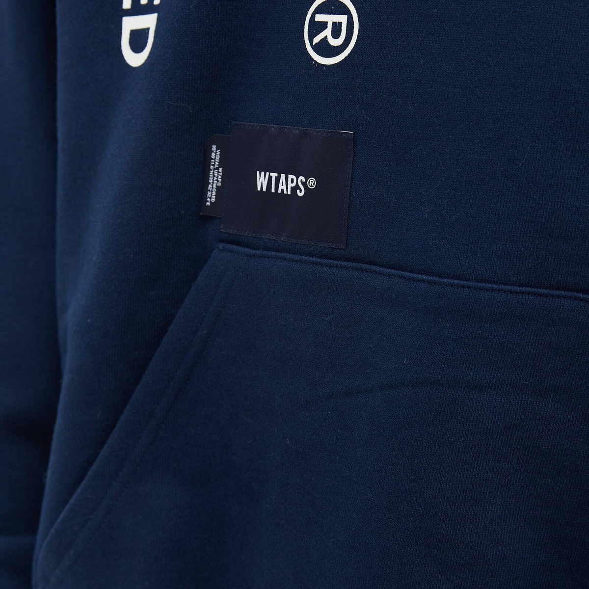 WTAPS Men's Visual Uparmored Hoody in Navy WTAPS
