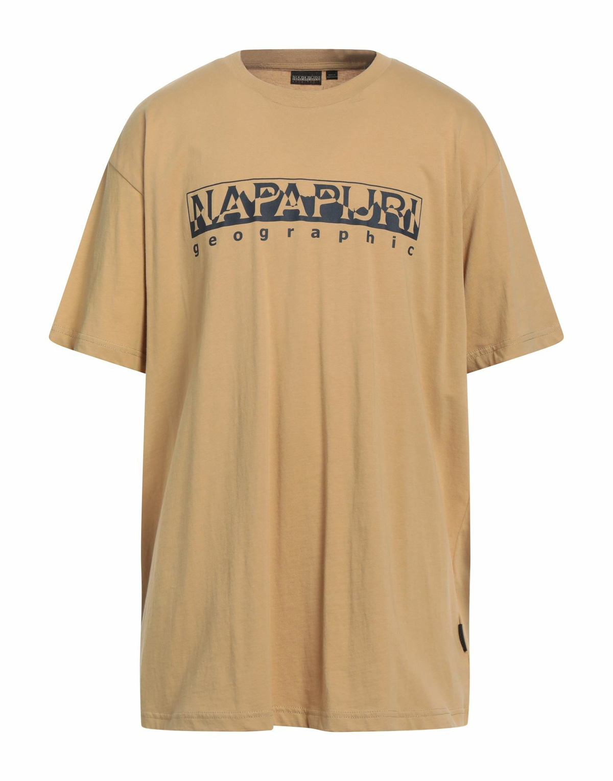 Napapijri Mens T-shirt Mustard