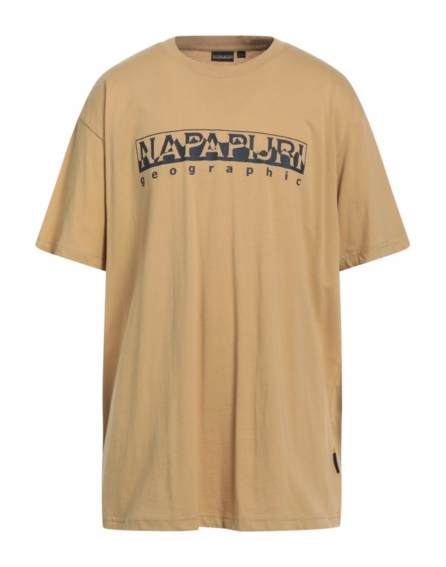 Photo: Napapijri Mens T-shirt Mustard