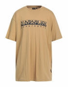 Napapijri Mens T-shirt Mustard