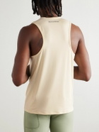 DISTRICT VISION - Logo-Print Stretch-Jersey Tank Top - Neutrals