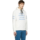 Double Rainbouu White Couch Surf Hoodie