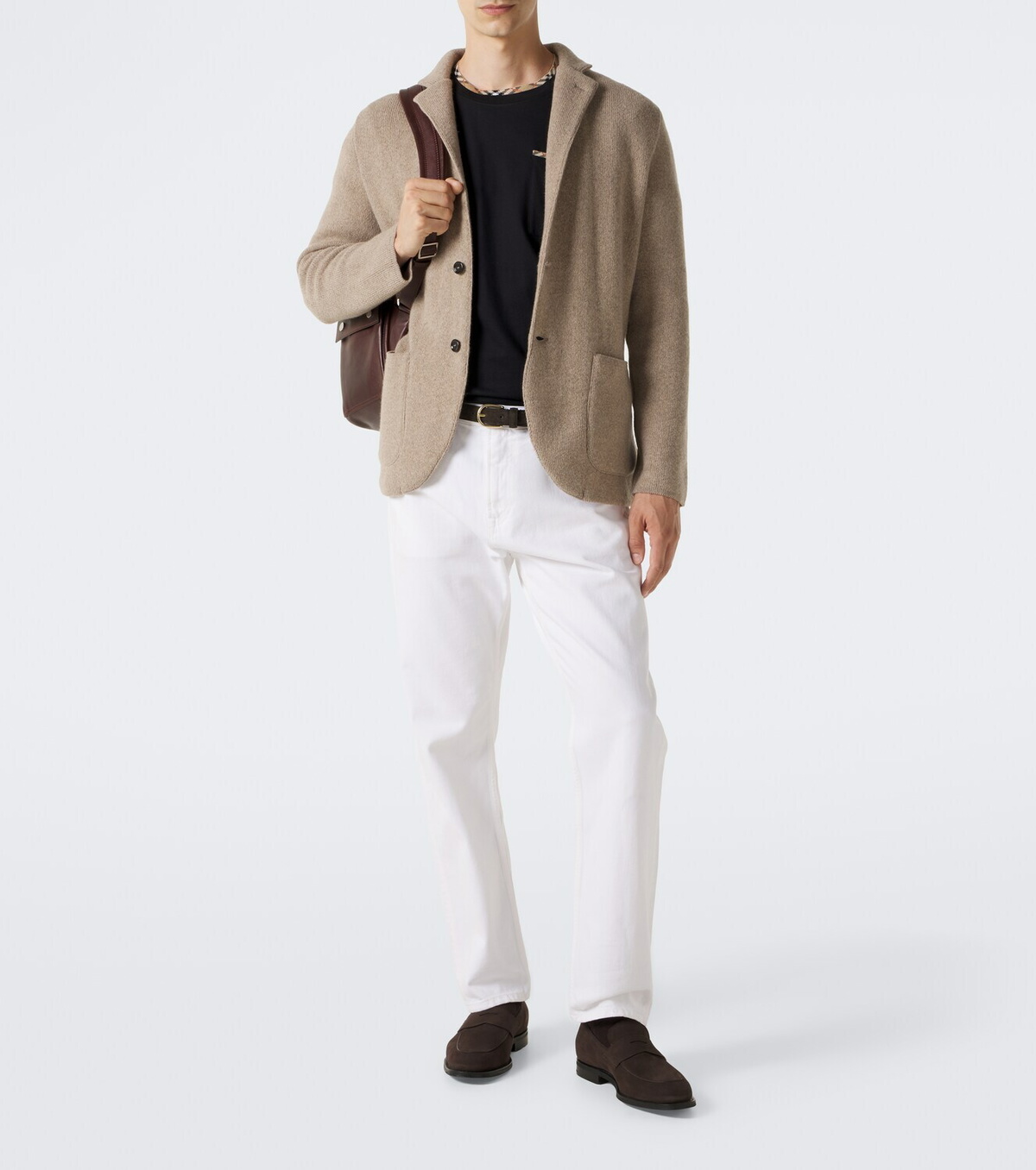 Burberry Burberry Check cotton jersey T-shirt