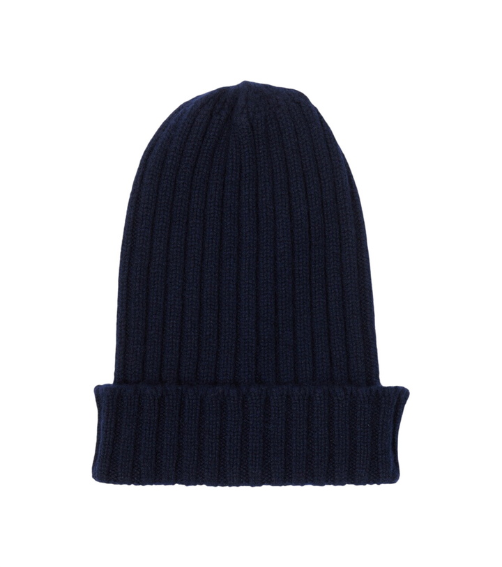 Photo: Thom Sweeney Ribbed-knit cashmere beanie