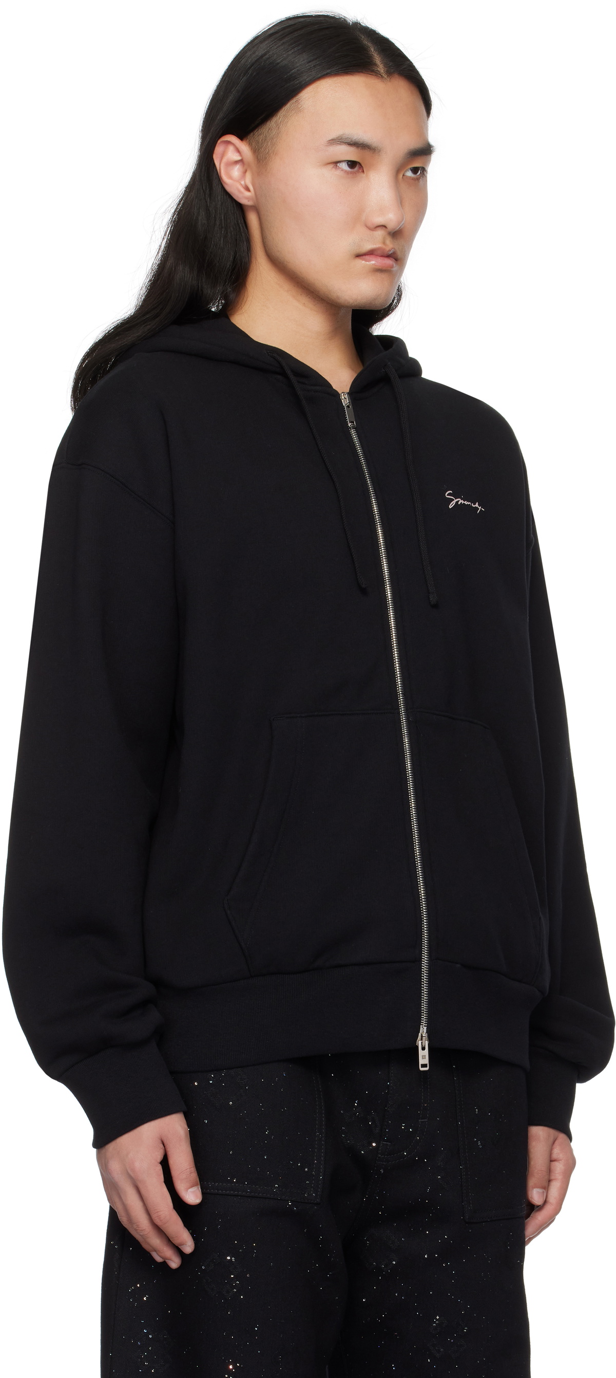 パーカー・フーディ GIVENCHY 'Oggetti di Hubert' hoodie Givenchy Black Hubert Objects Print Zipped Hoodie Givenchy