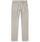 Brunello Cucinelli - Linen and Cotton-Blend Trousers - Gray