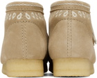 Clarks Originals Beige Wallabee Desert Boots