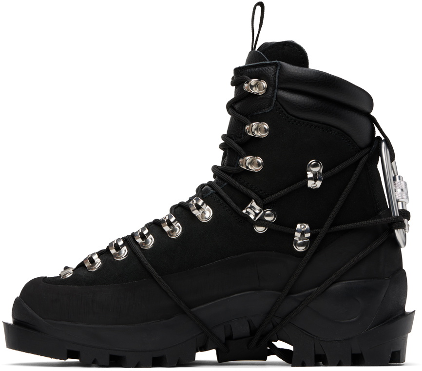 HELIOT EMIL Black Hiking Boots Heliot Emil