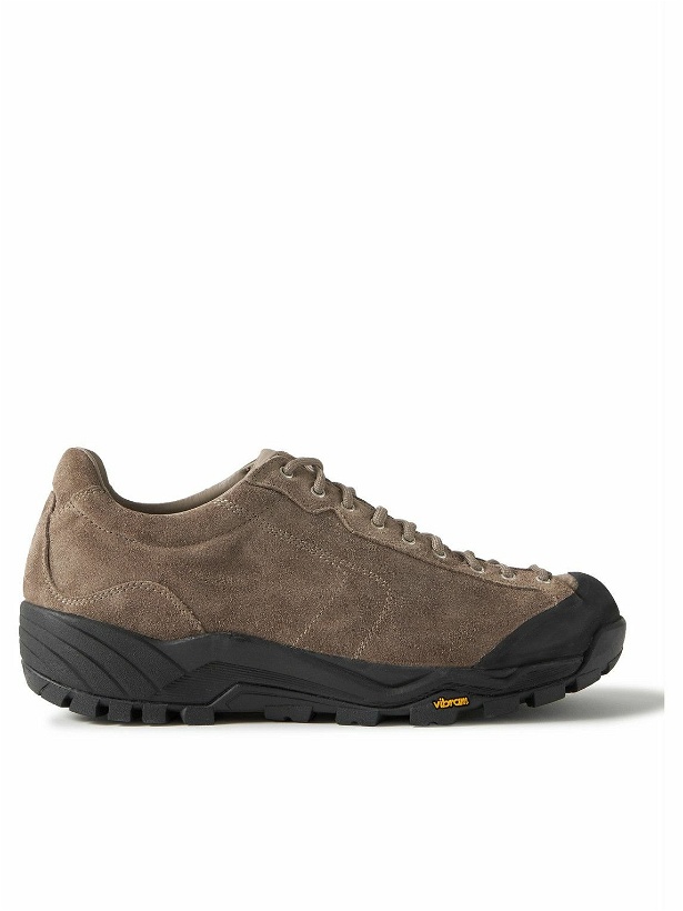 Photo: Diemme - Movida Rubber-Trimmed Suede Sneakers - Brown