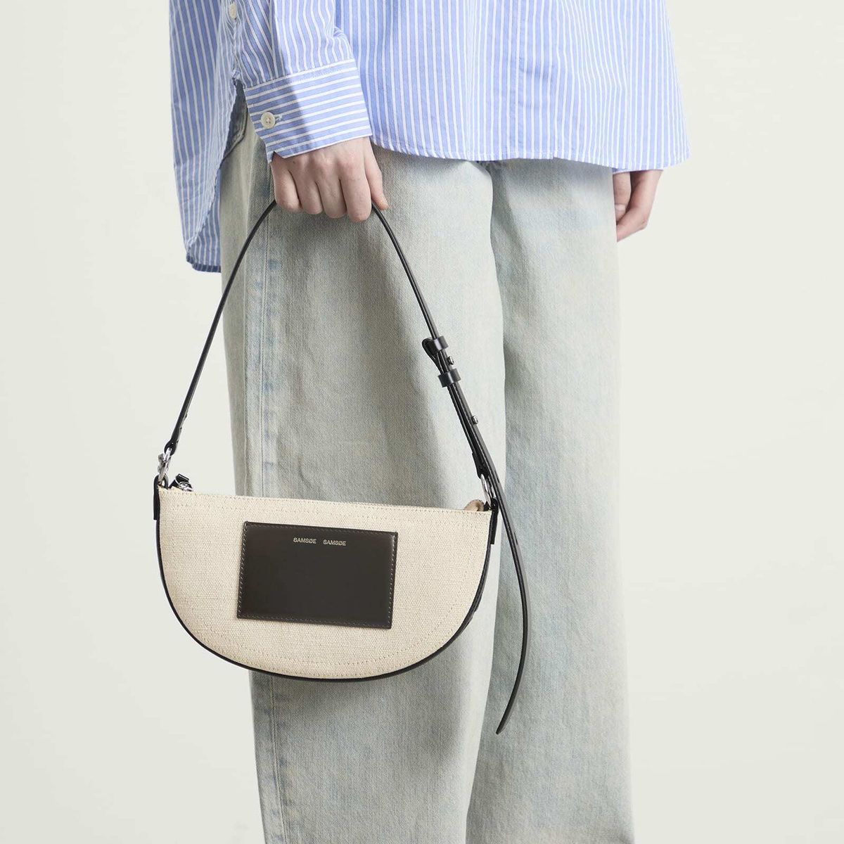 Samsøe Samsøe Women's Samoon Shoulder Bag in Bone White 