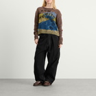 Story mfg. Women's Hand Knit Piper Jumper in Brown
