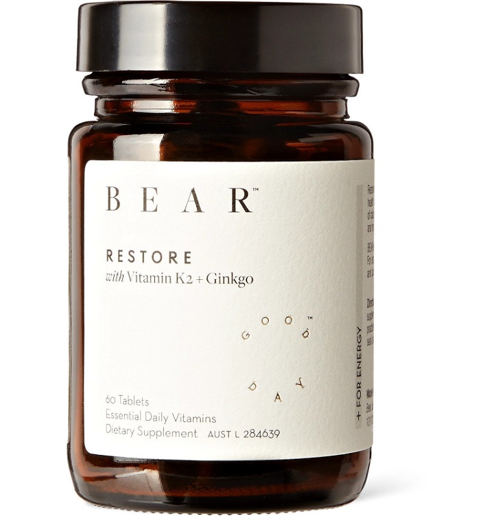 Photo: BEAR - Restore Supplement, 60 Capsules - Colorless