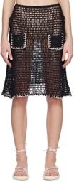 Akoia SSENSE Exclusive Black Pasir Cover Up