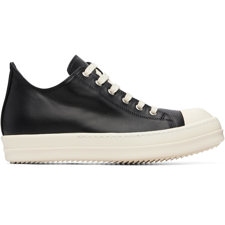 Photo: Rick Owens Black Tower Low Sneaks Sneakers