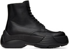 Lanvin Black Flash-X Ankle Boots