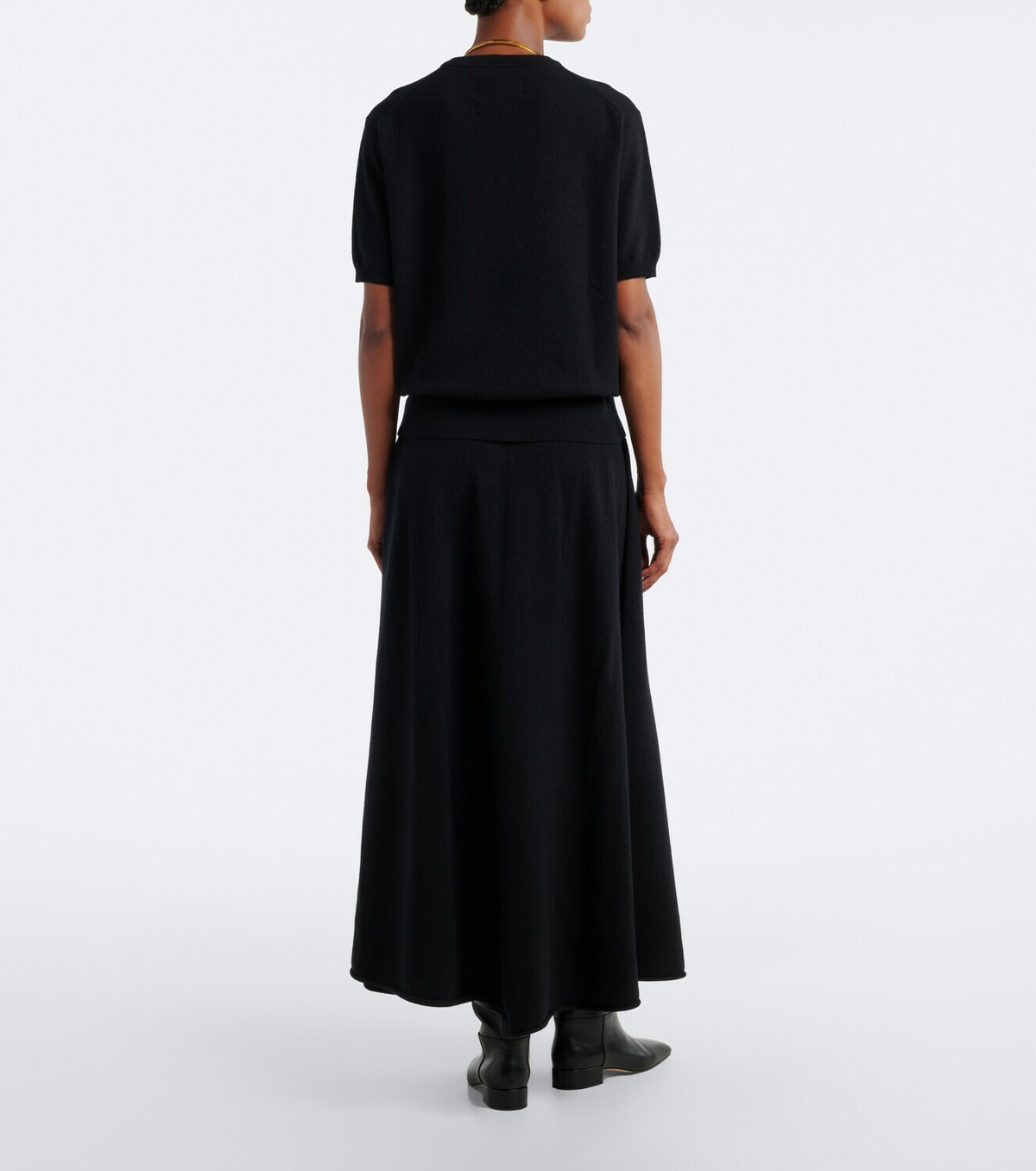 Extreme Cashmere N°498 Grace cashmere-blend maxi skirt