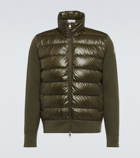 Moncler Down-paneled wool jacket