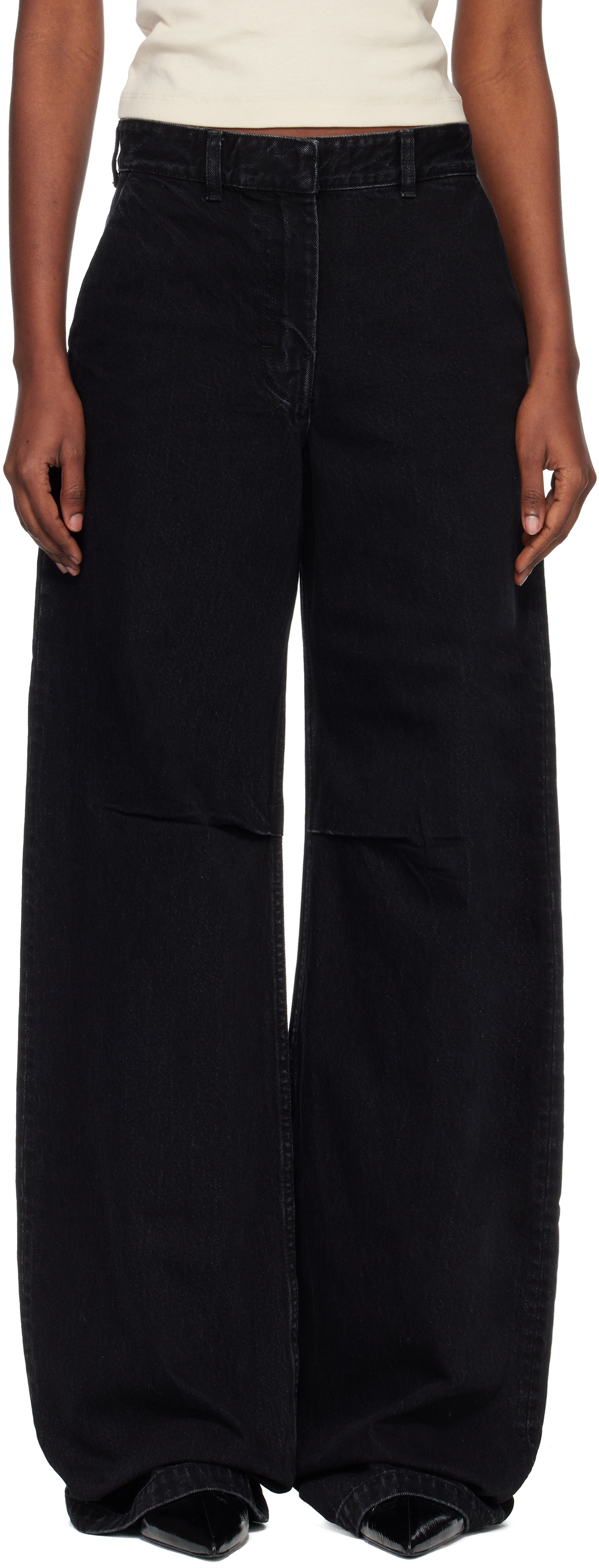 Entire Studios Black Dem Jeans