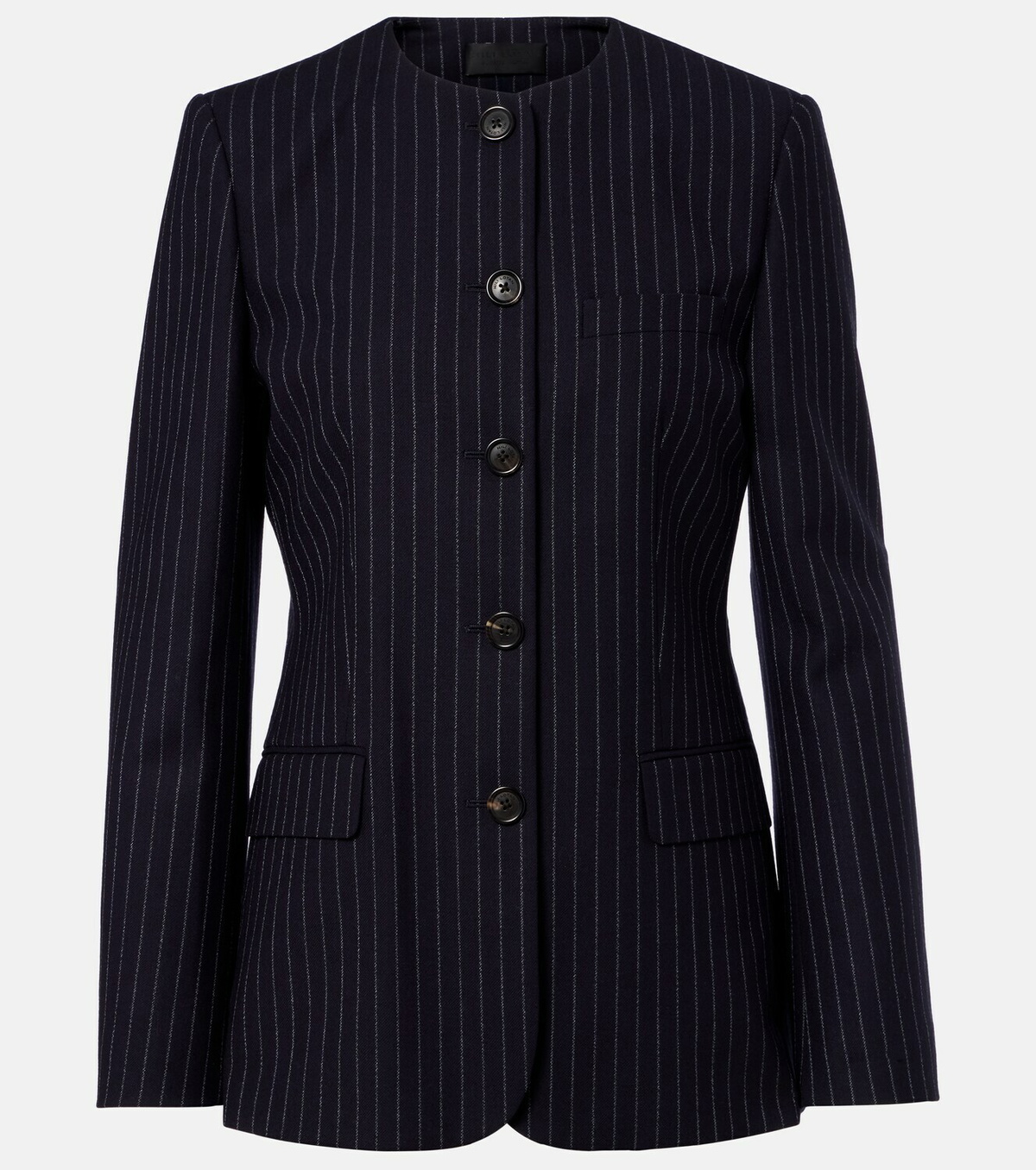 Nili Lotan Gertrude pinstripe virgin wool jacket