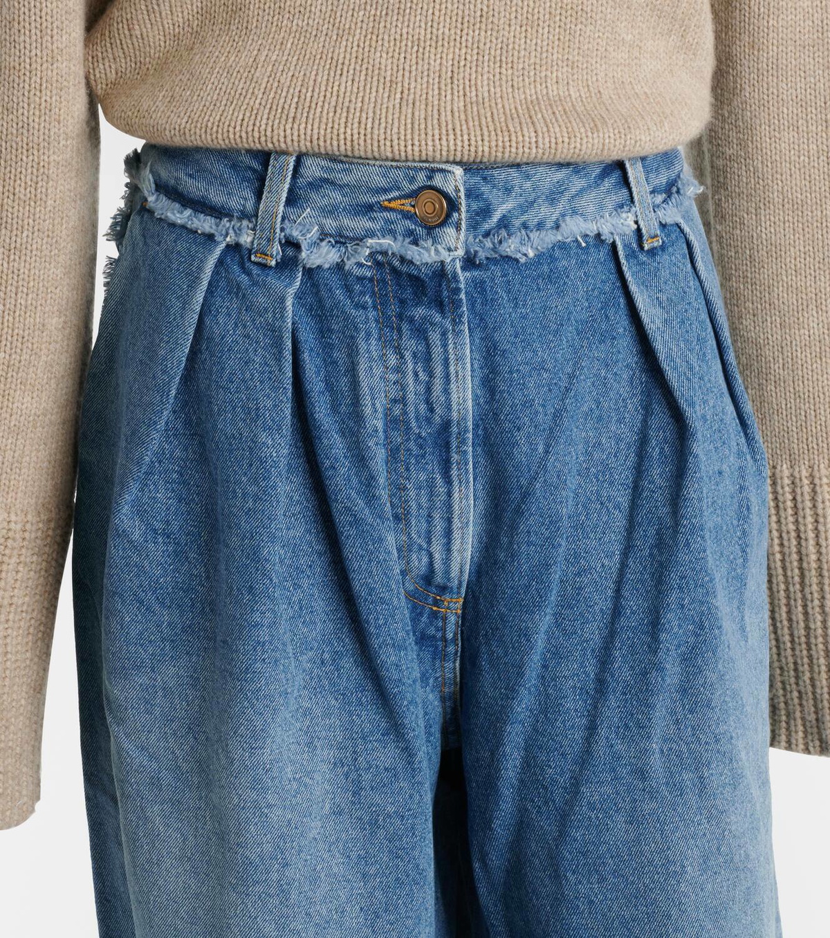 Alanui Wide-leg jeans
