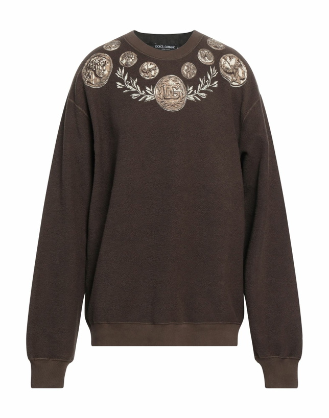 Photo: Dolce & gabbana Mens Sweatshirt Chocolate in Brown