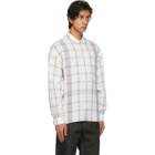 Jacquemus White Check La Chemise Baou Shirt