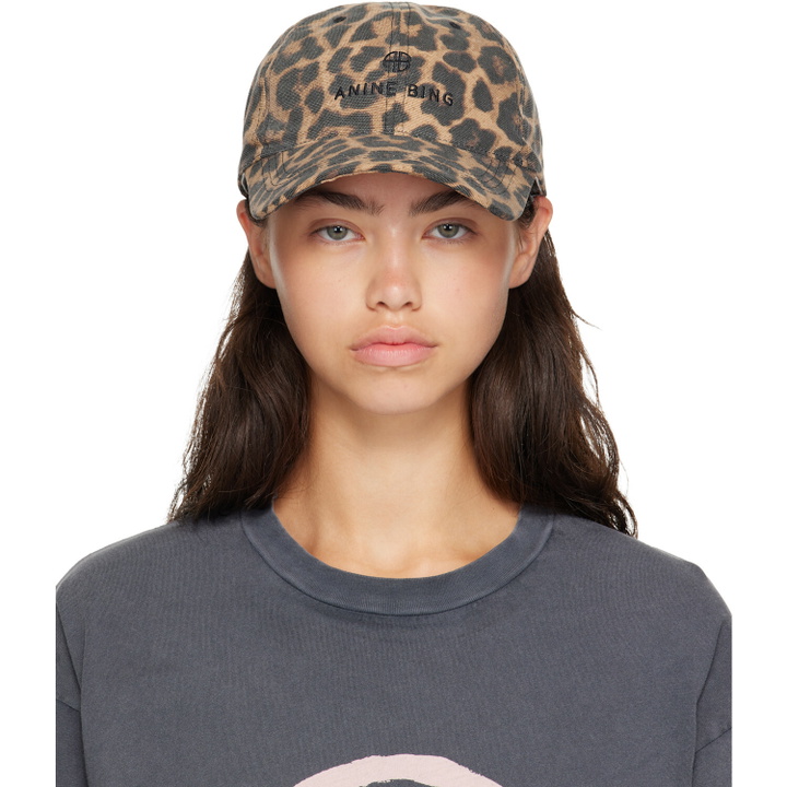Photo: ANINE BING Black & Tan Jeremy Baseball Cap