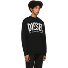 Diesel Black K-Logo Sweater
