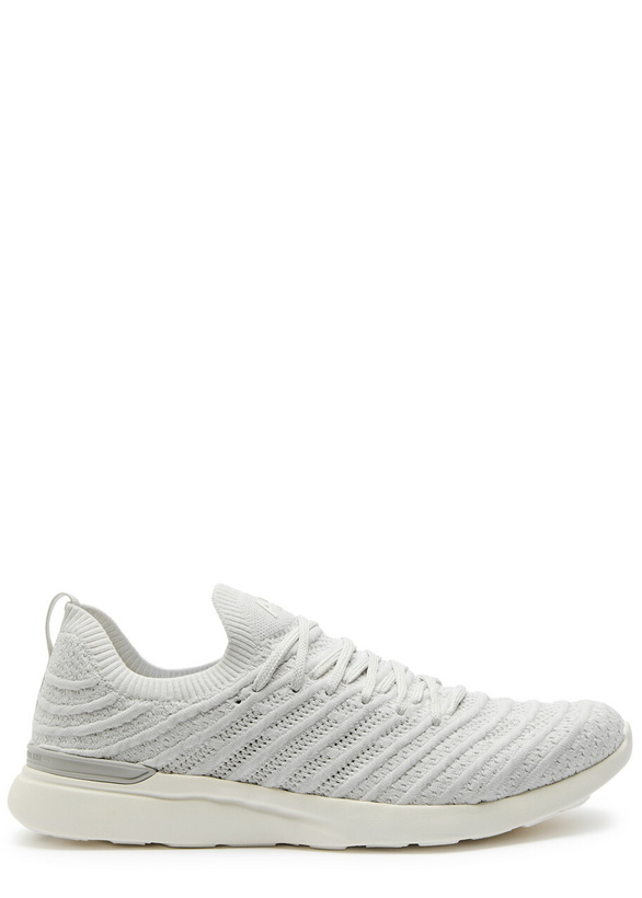 Photo: Athletic Propulsion Labs Techloom Wave Knitted Sneakers Grey
