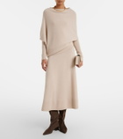 Agnona Asymmetric cashmere sweater