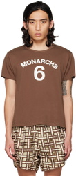 Connor McKnight Brown Printed T-Shirt