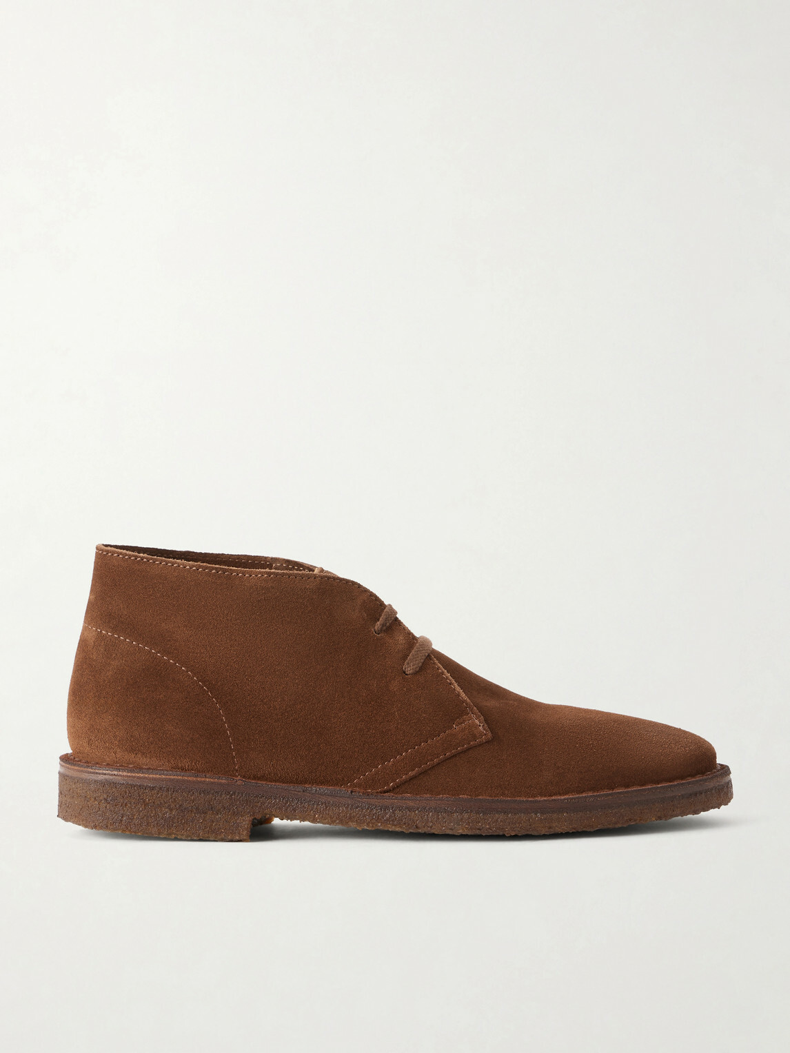 Drake's - Clifford Suede Desert Boots - Brown