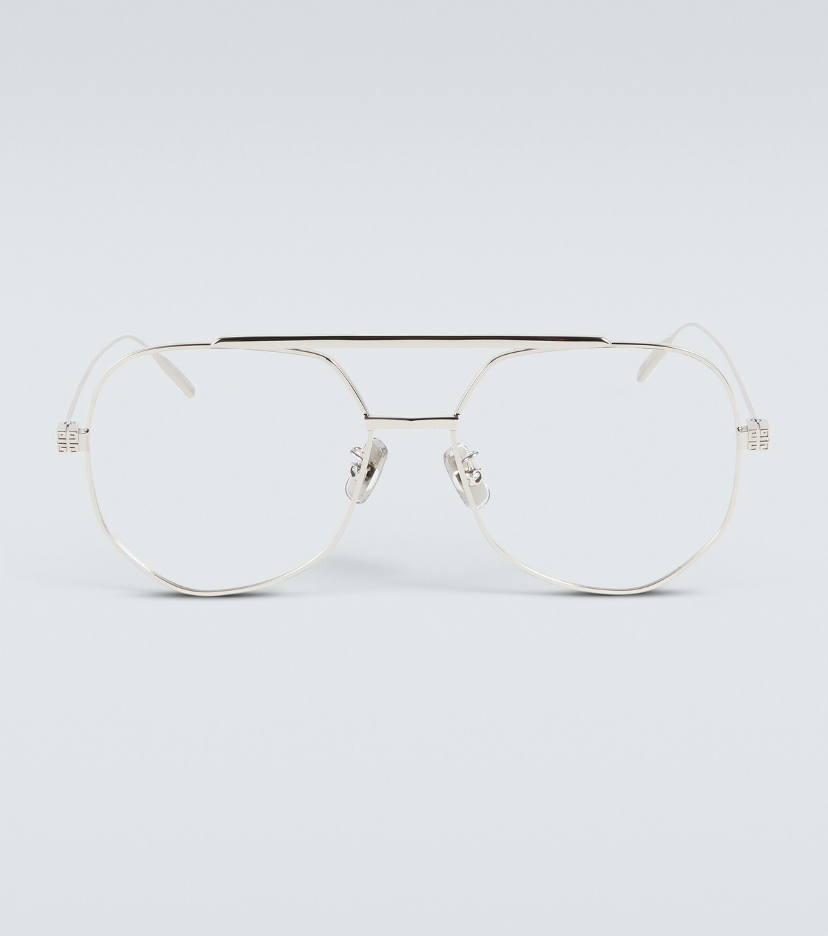 Givenchy Metal frame aviator glasses Givenchy