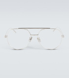 Givenchy - Metal-frame aviator glasses