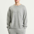 Calvin Klein Men's Lounge Long Sleeve Sweatshirt in Grey Heather