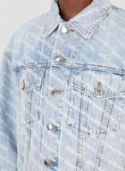 Alexander Wang Logo Denim Jacket
